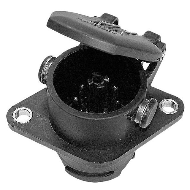ABS/EBS-Steckdose 7-polig ISO 7638 12 V oder 24 V Kunststoff ADR, Bild 5