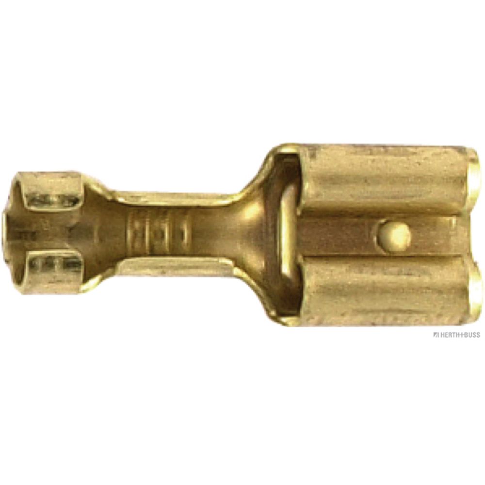 Crimpverbinder, QS:1-2.5mm², B6.3mm, Pack à 10 Stk.