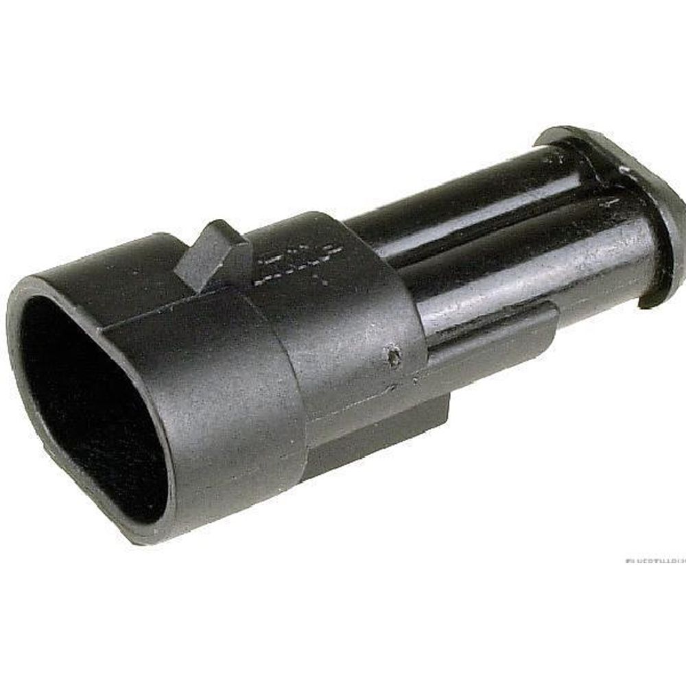 Steckergehäuse 2-polig IP 67 Flachstecker