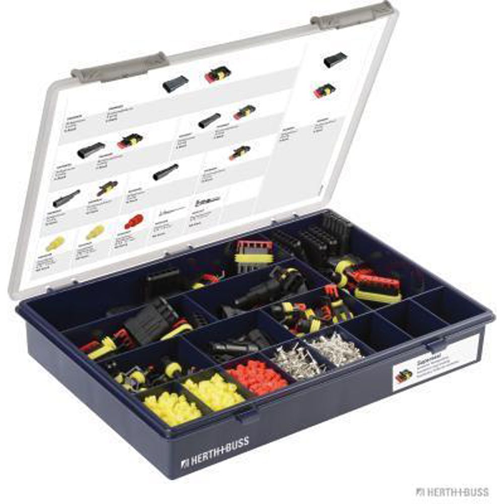 Sortiment Steckgehäuse IP 67 Inhalt: 580