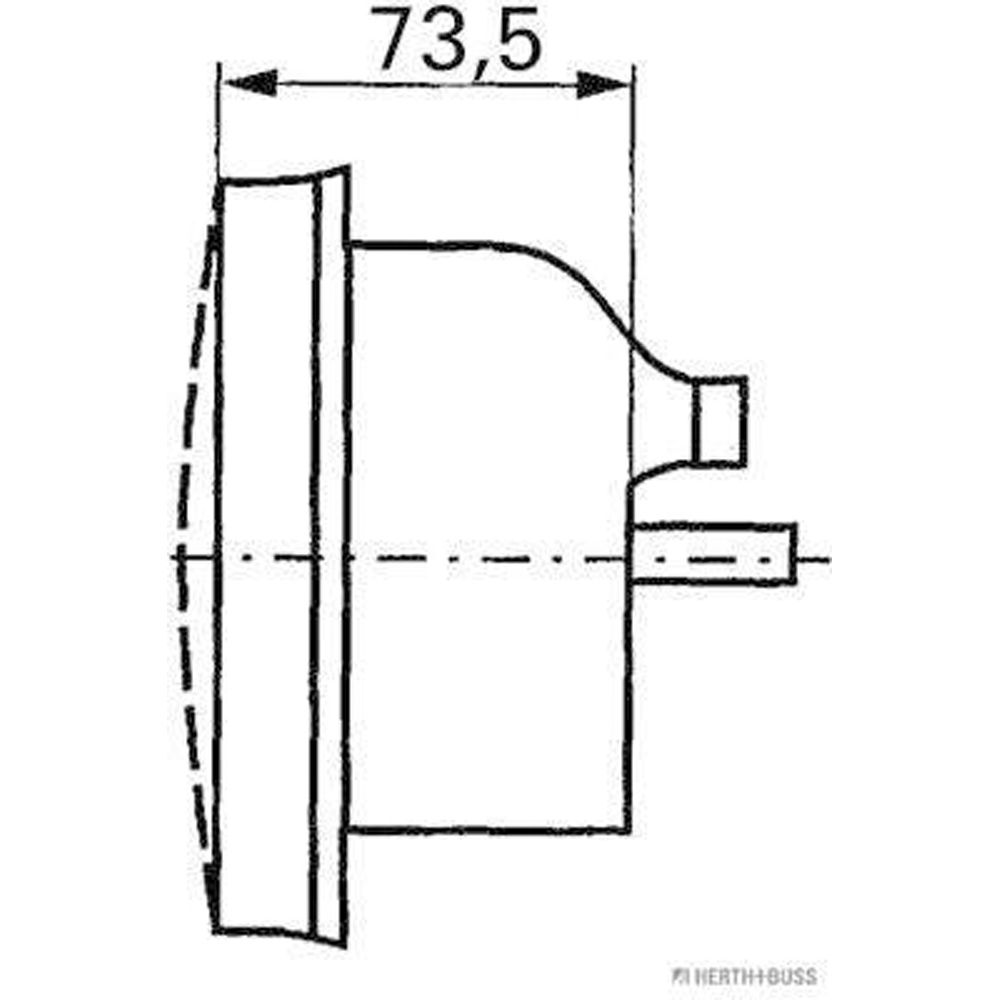 HERTH+BUSS Heckleuchte B343mm, Bild 5
