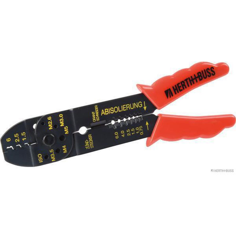 Crimpzange QS:1.5-6mm²,Flachsteckhülse Flachstecker