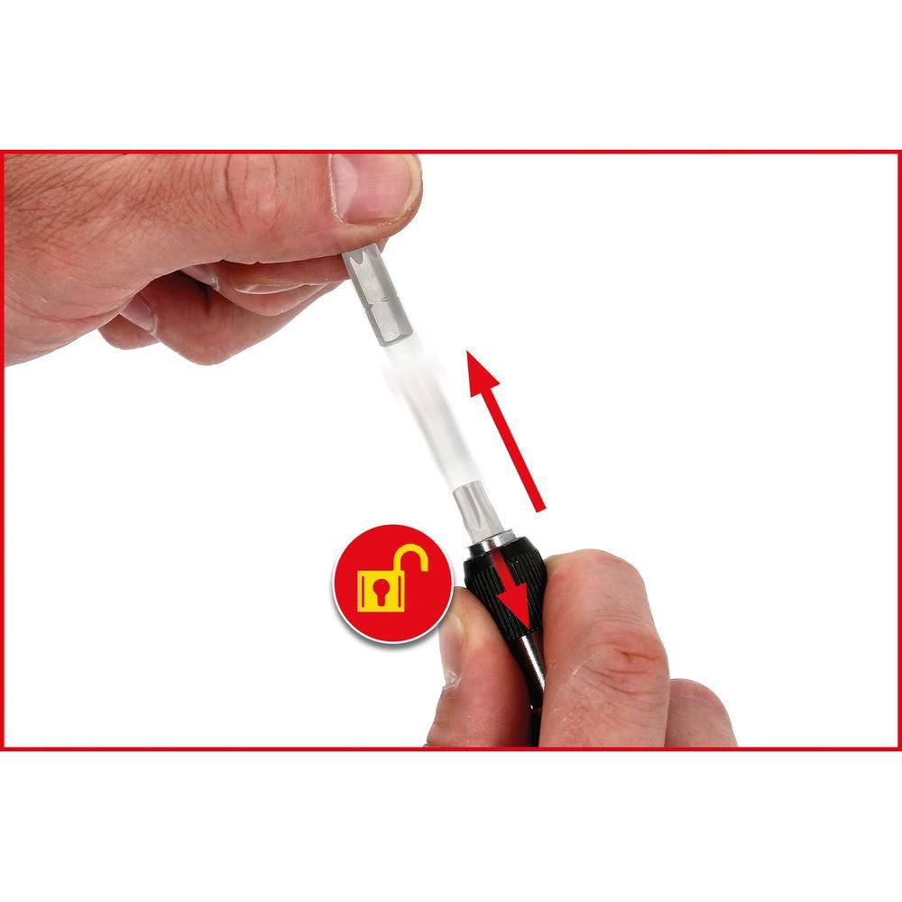 1/4" Mini-Bit Schraubendreher mit Schnellveriegelung, Bild 7