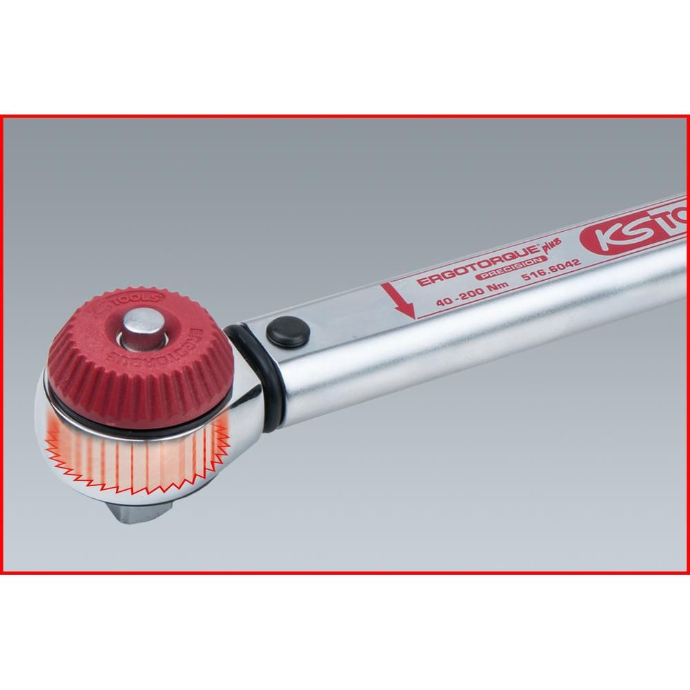 1/2" ERGOTORQUEprecision Drehmomentschlüssel 40-200 Nm mit Quick-Lock Drehknopf, Bild 5