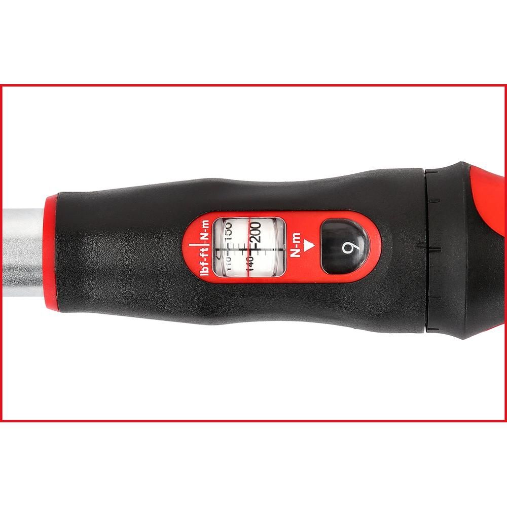 1/2" INFINITOOL Ratschen-Drehmomentschlüssel 80-420 Nm, Bild 4