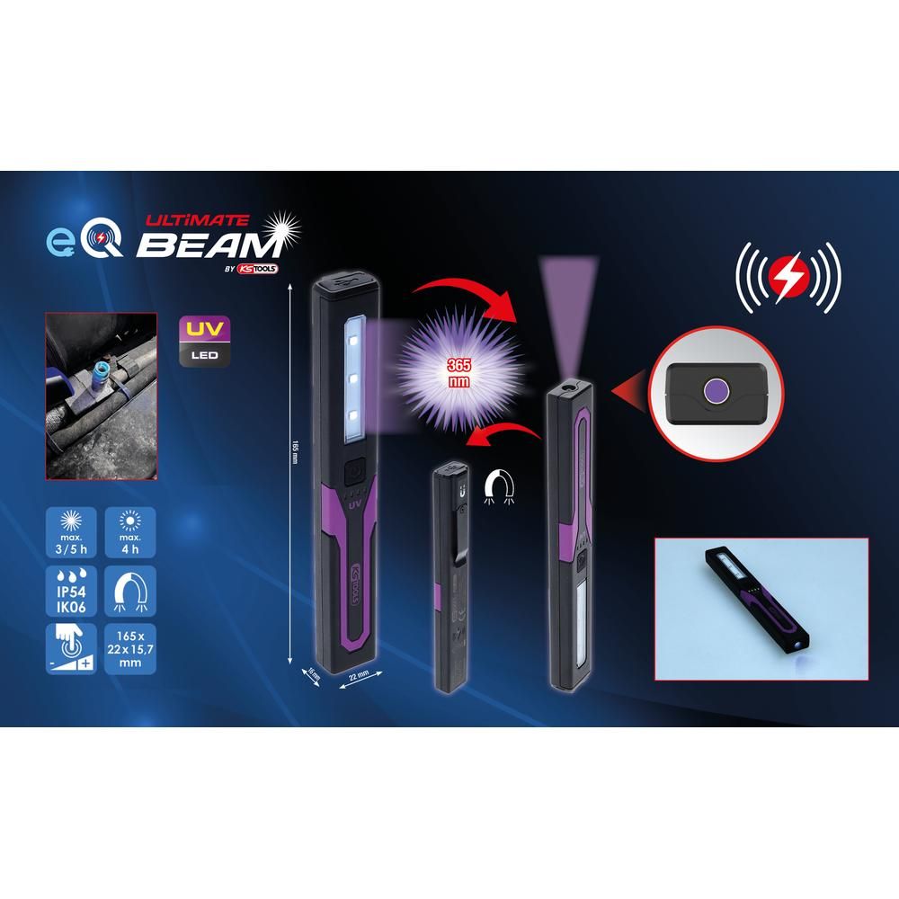 eQi UltimateBEAM UV-Lecksuchleuchte 365 nm