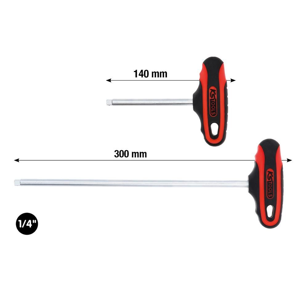 1/4" Vierkant-T-Griff
