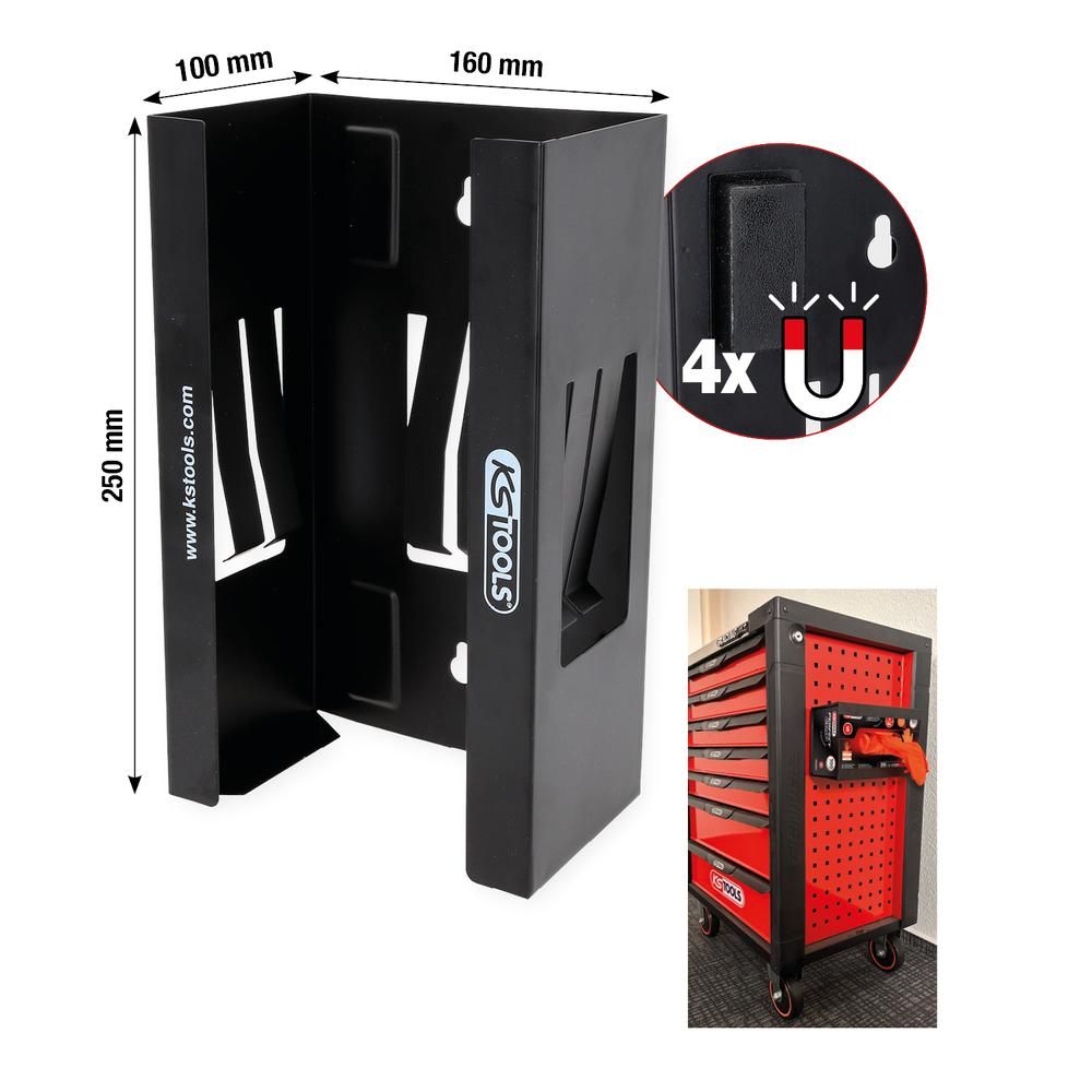 Handschuhspender magnetisch