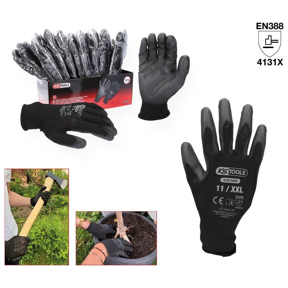 Mikro-Feinstrickhandschuhe-schwarz