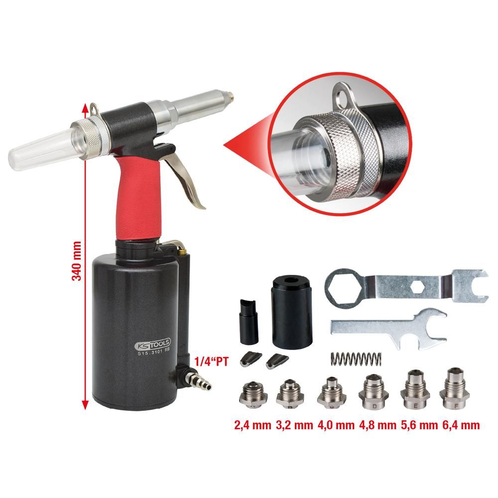 Druckluft-Blindniet-Pistole, Bild 6