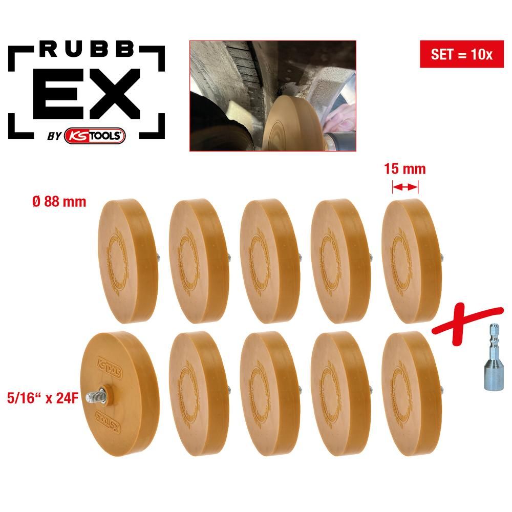 Gummi-Radierteller, Bild 10