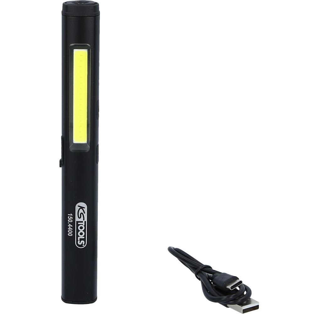 LED COB Stripe Inspektionslampe 350 Lumen mit UV-Spot LED und Laserpointer, Bild 7