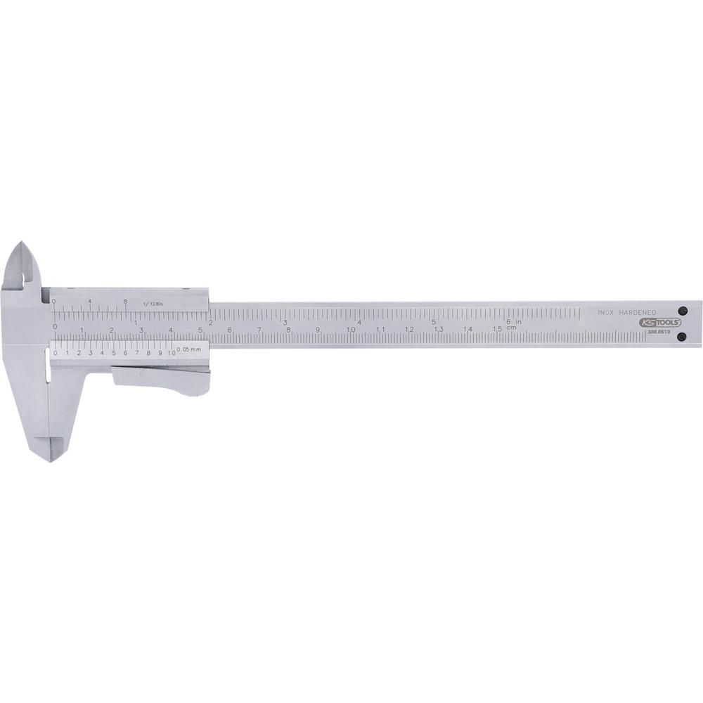 Taschen-Messschieber 0-150mm 235mm, Bild 2