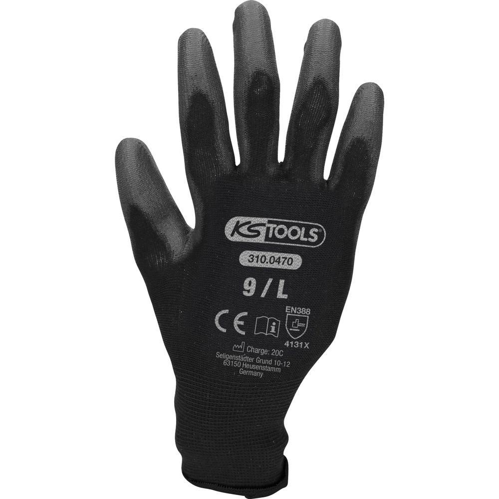 Mikro-Feinstrickhandschuhe-schwarz, Bild 5