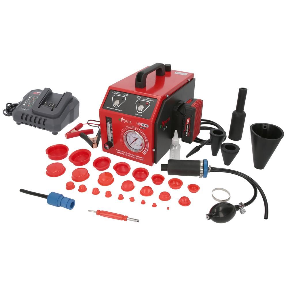 Nebelmaschine zur Lecksuche mit 2 Ah Akku 36-tlg, Bild 2