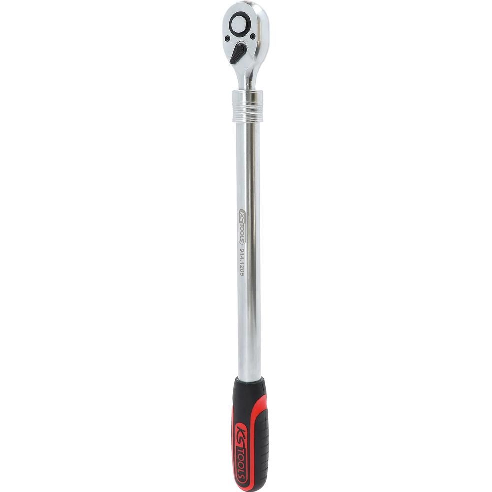 1/2" Teleskop-Umschaltknarre extra lang 72-Zahn, Bild 9