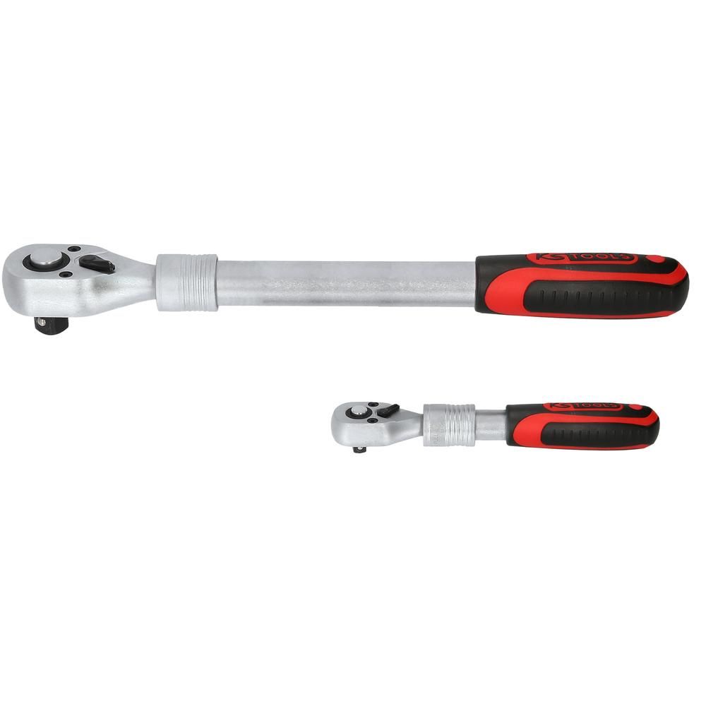 1/4" + 1/2" Teleskop-Umschaltknarren-Satz 2-tlg, Bild 2