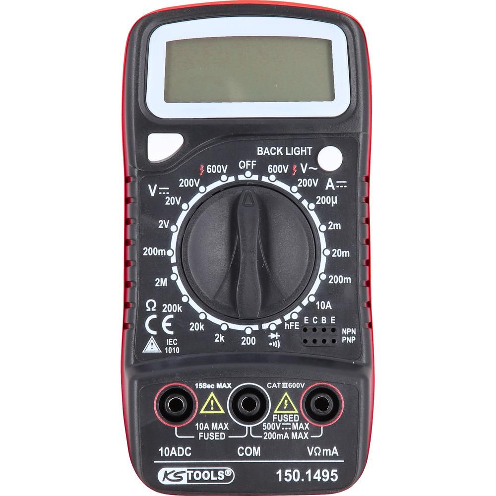 Digital Multimeter inkl. Prüfspitzen, Bild 4