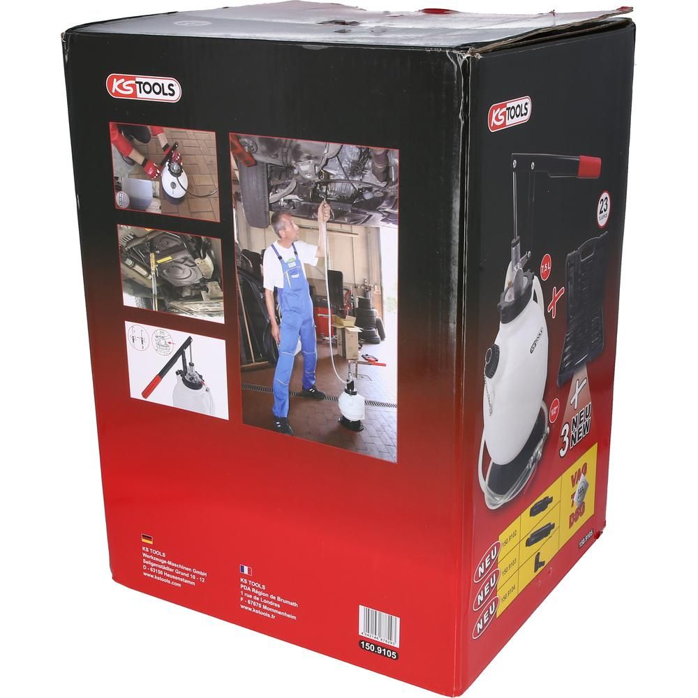 Universal Getriebeöl-Füllsystem-Satz mit 23-tlg Adaptersatz, Bild 6