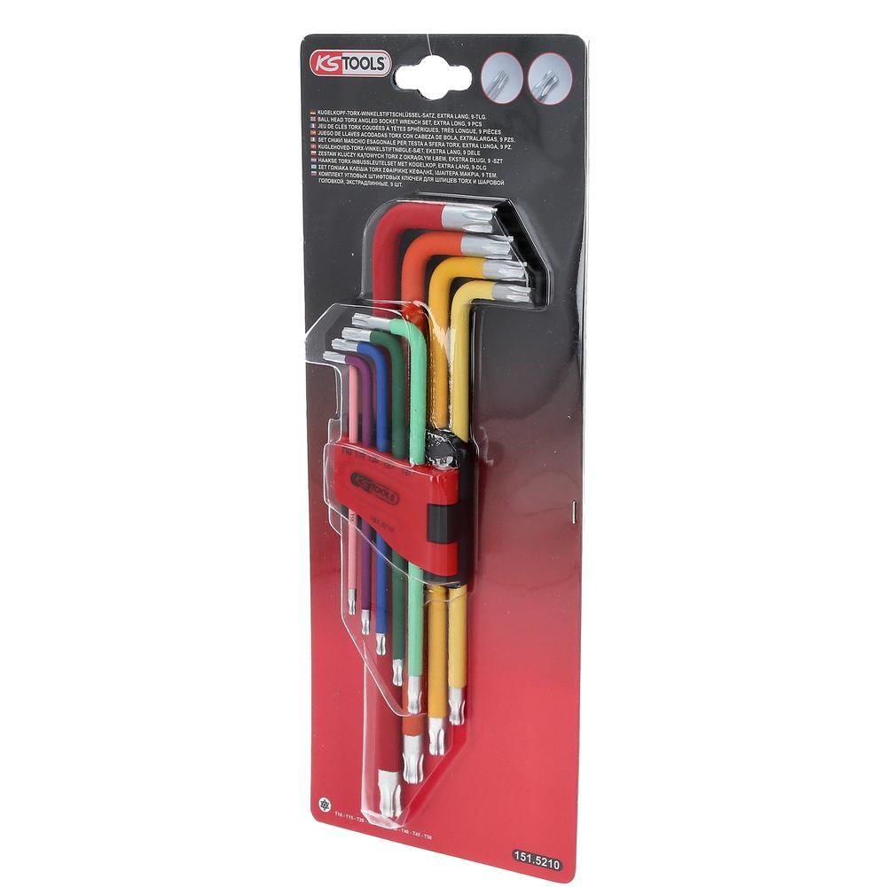 Kugelkopf-Torx-Winkelstiftschlüssel-Satz, Bild 7