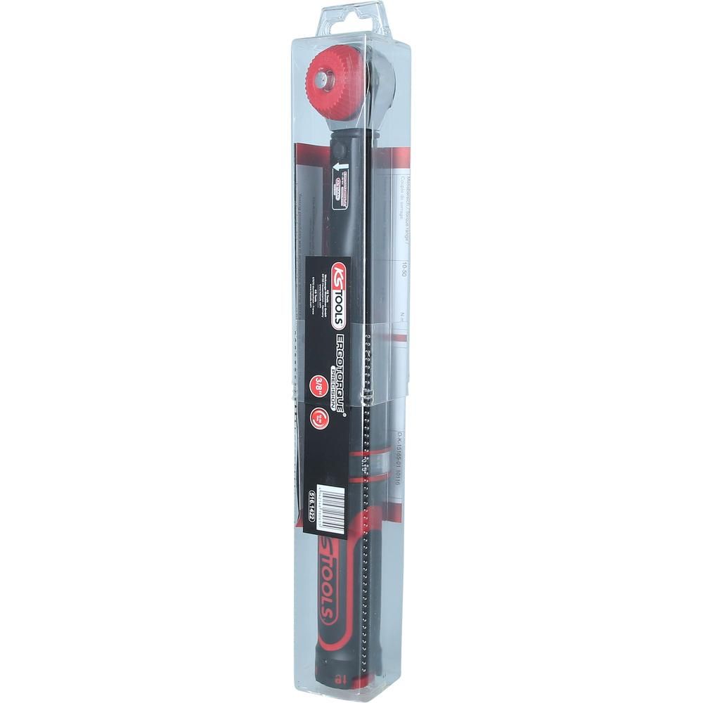 3/8" ERGOTORQUE®precision Ratschen-Drehmomentschlüssel Drehknopf 10-50Nm, Bild 9