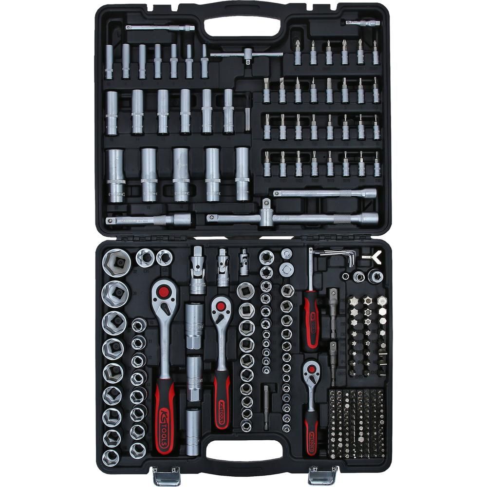1/4"+3/8"+1/2" Steckschlüssel-Satz 255-tlg, Bild 7