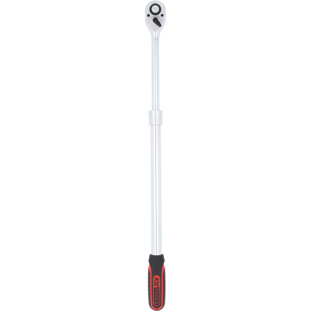1/2" Teleskop-Umschaltknarre extra lang 72-Zahn, Bild 5