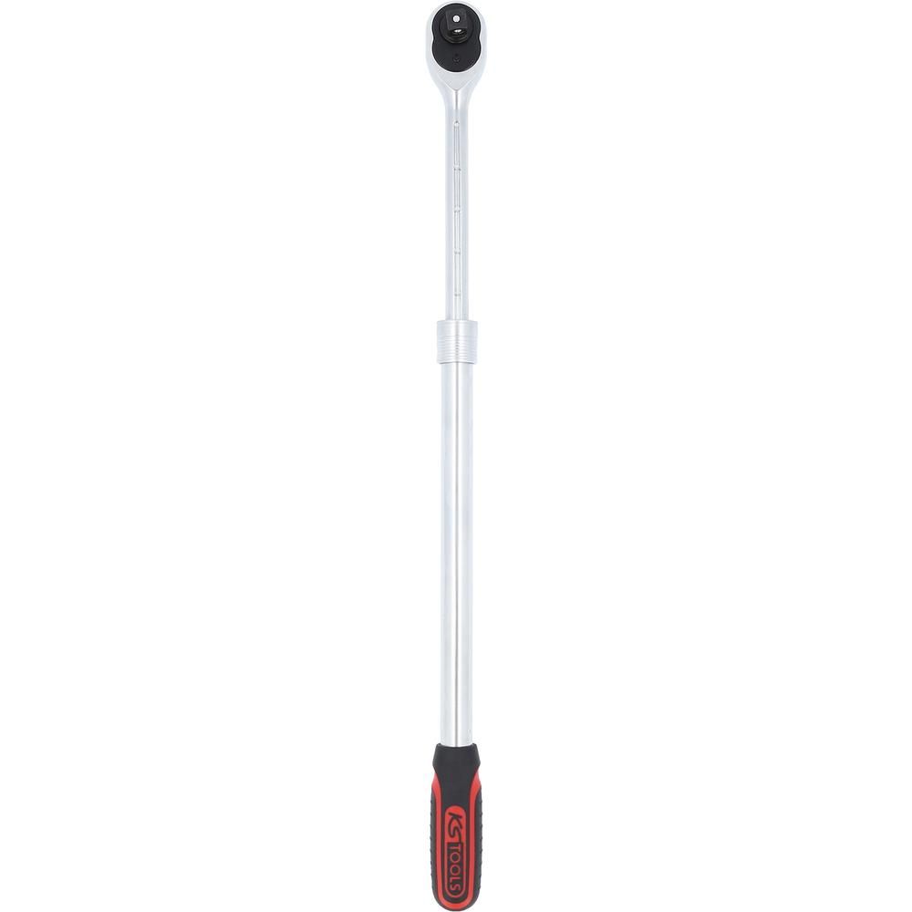 1/2" Teleskop-Umschaltknarre extra lang 72-Zahn, Bild 8