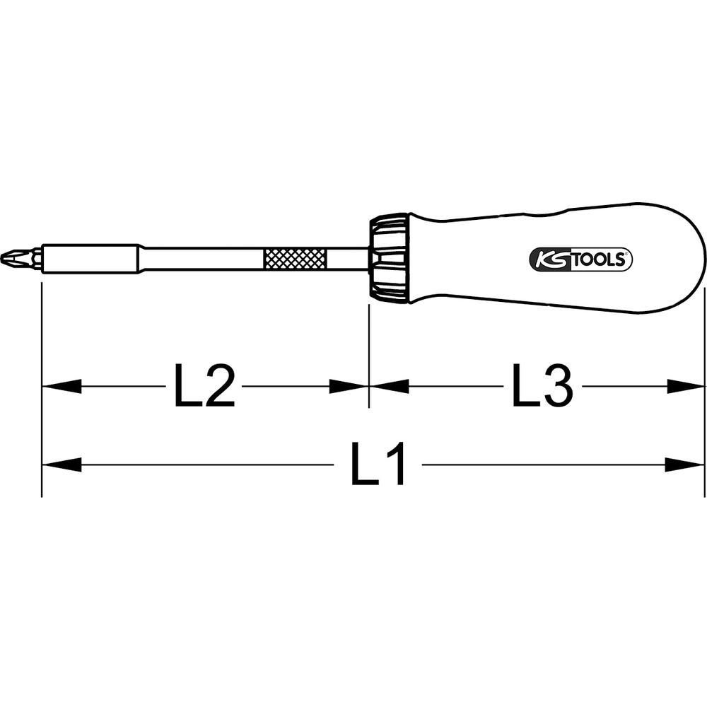 12 in 1 Ratschen-Bit-Schraubendreher, Bild 10
