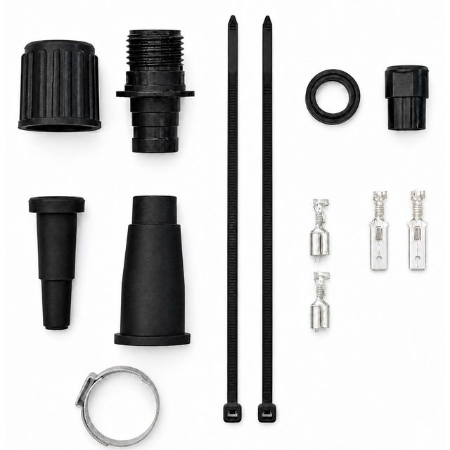 ASPÖCK Reparaturset für Flachkabel 2x1.5 und Rundkabel 2x1 männ+weib.fliegender