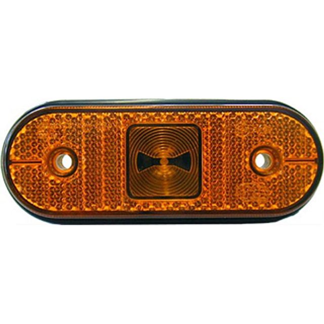 ASPÖCK Seitenmarkierungsleuchte 24V Unipoint LED gelb
