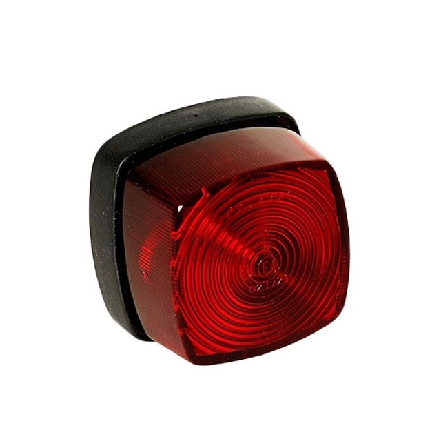 ASPÖCK Positionsleuchte rot 12V Squarepoint