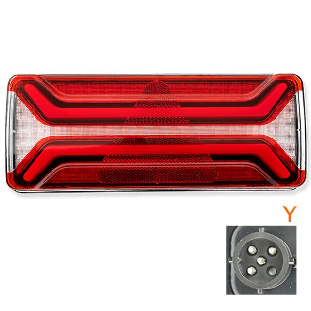 ASPÖCK Heckleuchte rechts/links 12V AgriLED II ohne KZL 5pol