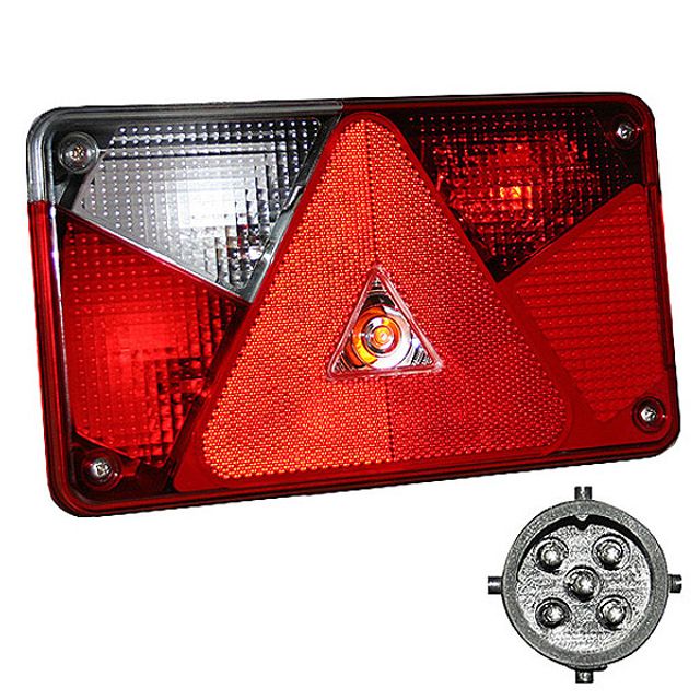 ASPÖCK Heckleuchte links 12V RFS Multipoint V