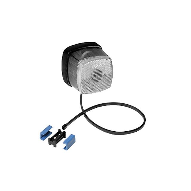 ASPÖCK Positionsleuchte weiss 12V Squarepoint 3 m DC