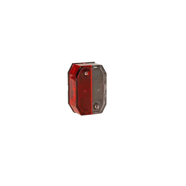 ASPÖCK Positionsleuchte rot/weiss 12V Flexipoint LED 0,5m DC