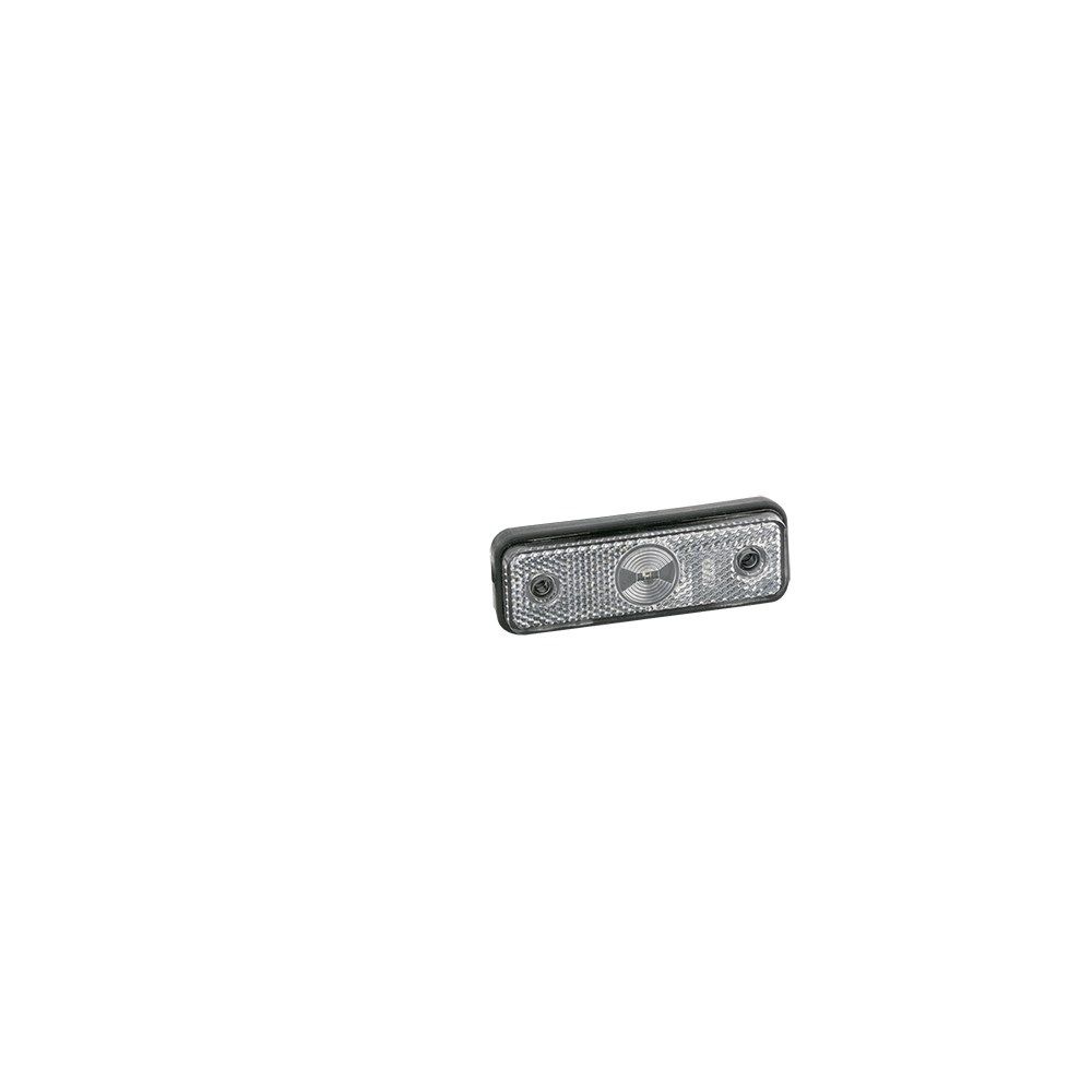 ASPÖCK Positionsleuchte LED Flatpoint weiss 3m Kabel 24V 2pol ASS2