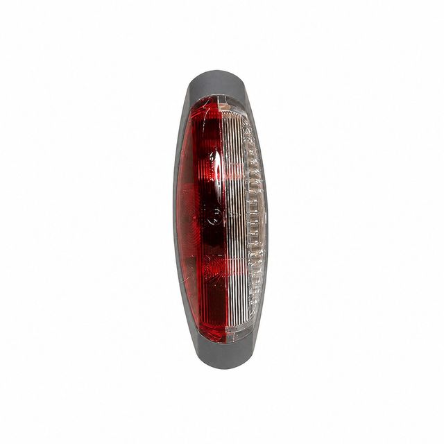 ASPÖCK Seitenmarkierungsleuchte rot/weiss Flexipoint II, LED, 12/24V