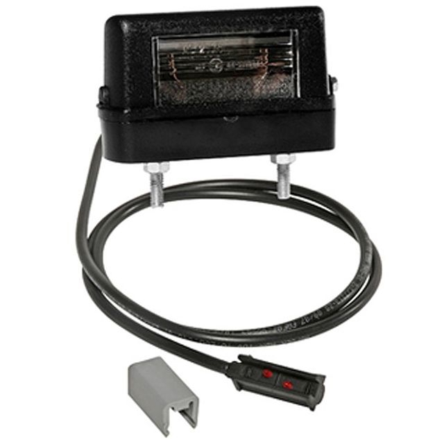 ASPÖCK Kennzeichenleuchte 12V Regpoint small P&R 0,5m Kabel