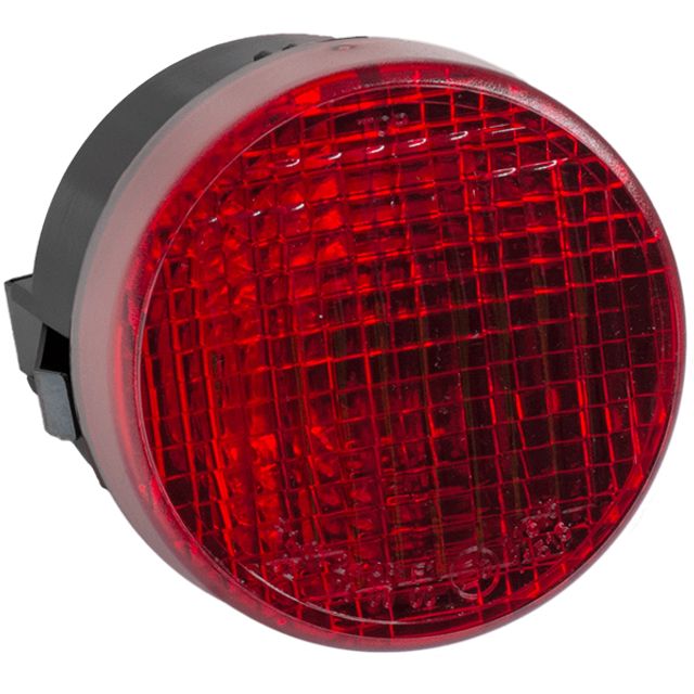 ASPÖCK NebelHeckleuchte Roundpoint II 12V, rot, 1.8m Kabel open end