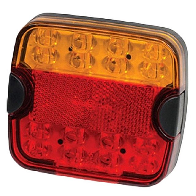 ASPÖCK Heckleuchte r+l 9-33V Fabrilcar LED open end