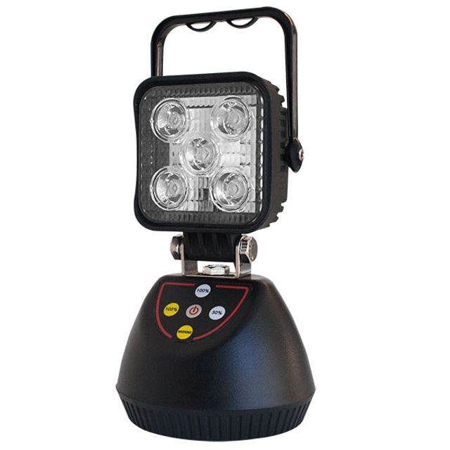 ASPÖCK Arbeitsscheinwerfer mit Akku LED 12/24V 1000 Lumen