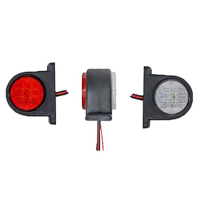 ASPÖCK Umrissleuchte rot/weiss Fabrilcar LED 0,2m l+r open end 10-30V