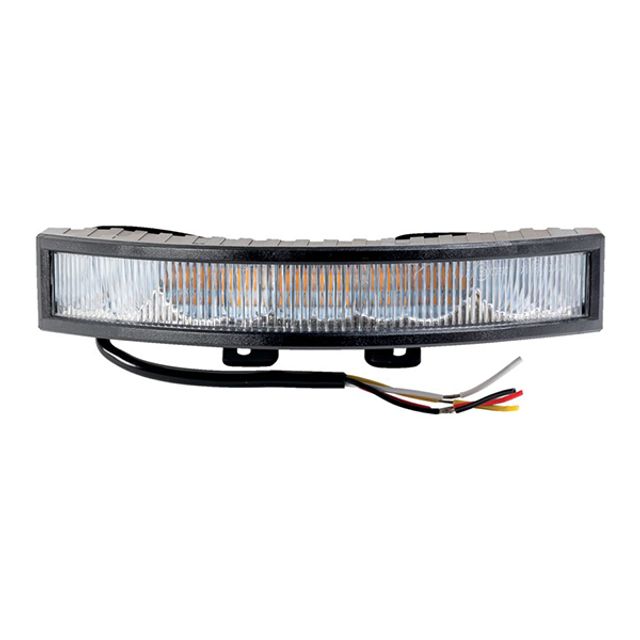 ASPÖCK Blitzleuchte LED 12/24V IP67, 1.5m Kabel open end, orange