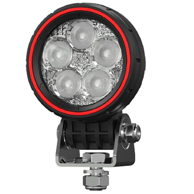 LED Arbeitsscheinwerfer 10-36V, 25W, 1860 Lumen, Rund