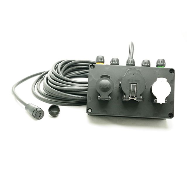 ASPÖCK Steckdosenverteiler 3-fach PVC 17m ASS3 Female
