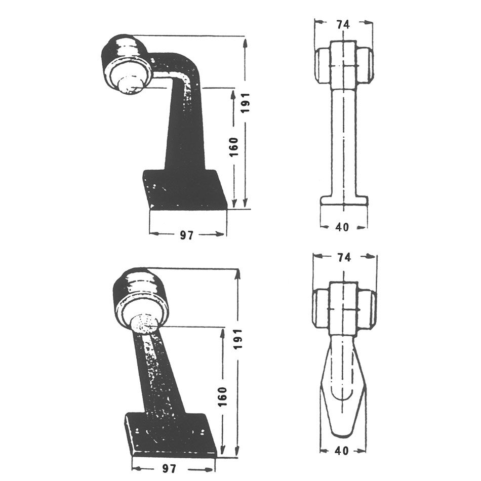 Markierungsleuchte 90 C