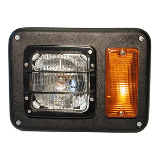 COBO Scheinwerfer R2 mit Blinker und Standlicht 285 x 210 mm schwarz links oder rechts, Bild 2