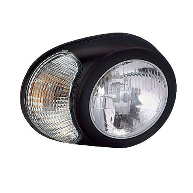 COBO Scheinwerfer mit Blinker weiss 12V, Bild 3