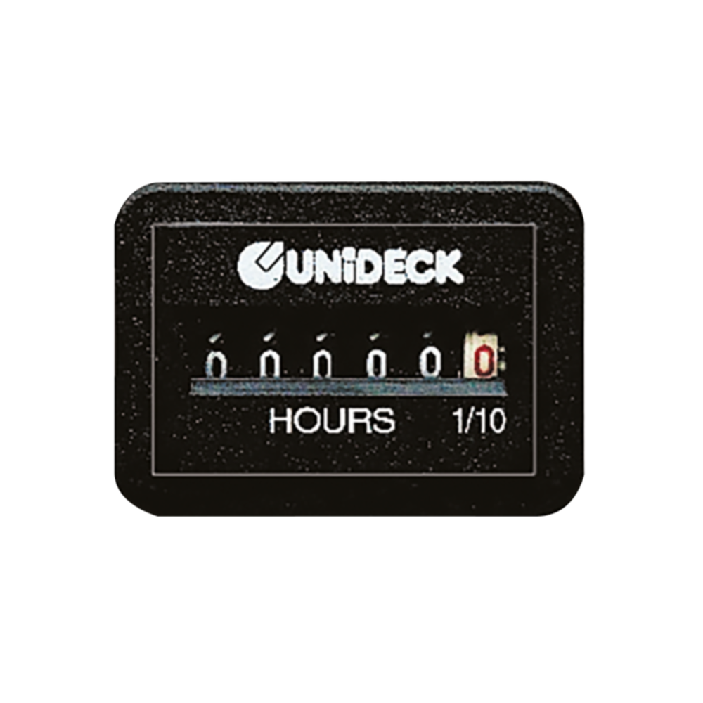 COBO Betriebsstundenzähler Unideck 10-80V / 31.8 x 45mm